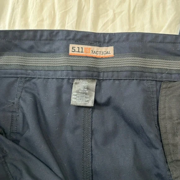 5.11 Tactical Navy Blue Cargo Pants - Picture 15 of 16
